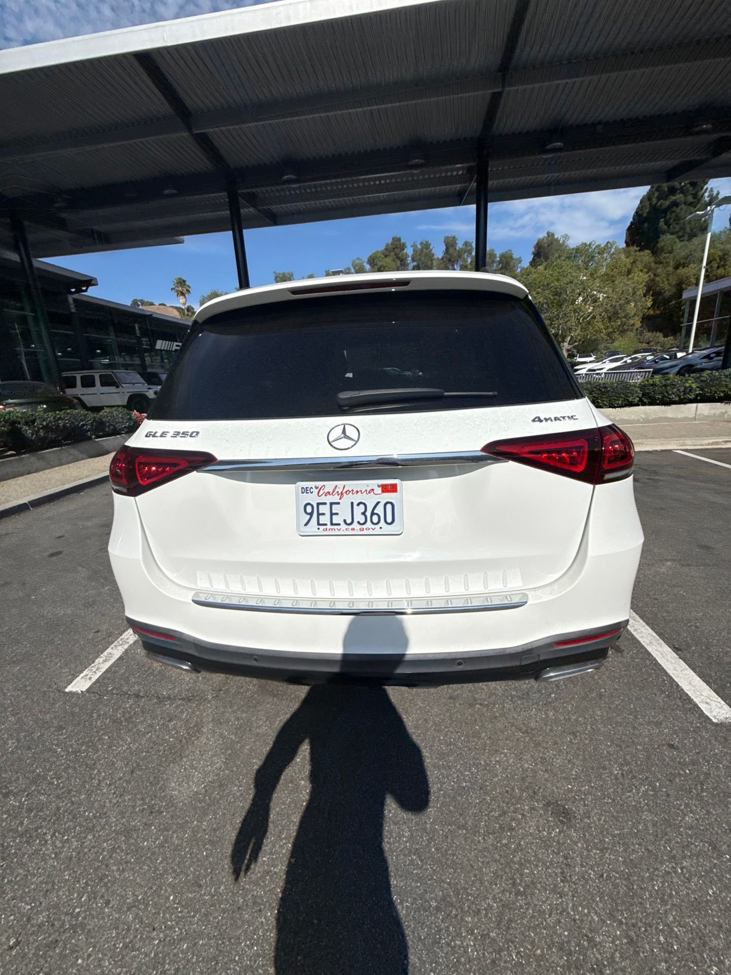 Used 2020 White Mercedes-Benz GLE 350 image 7