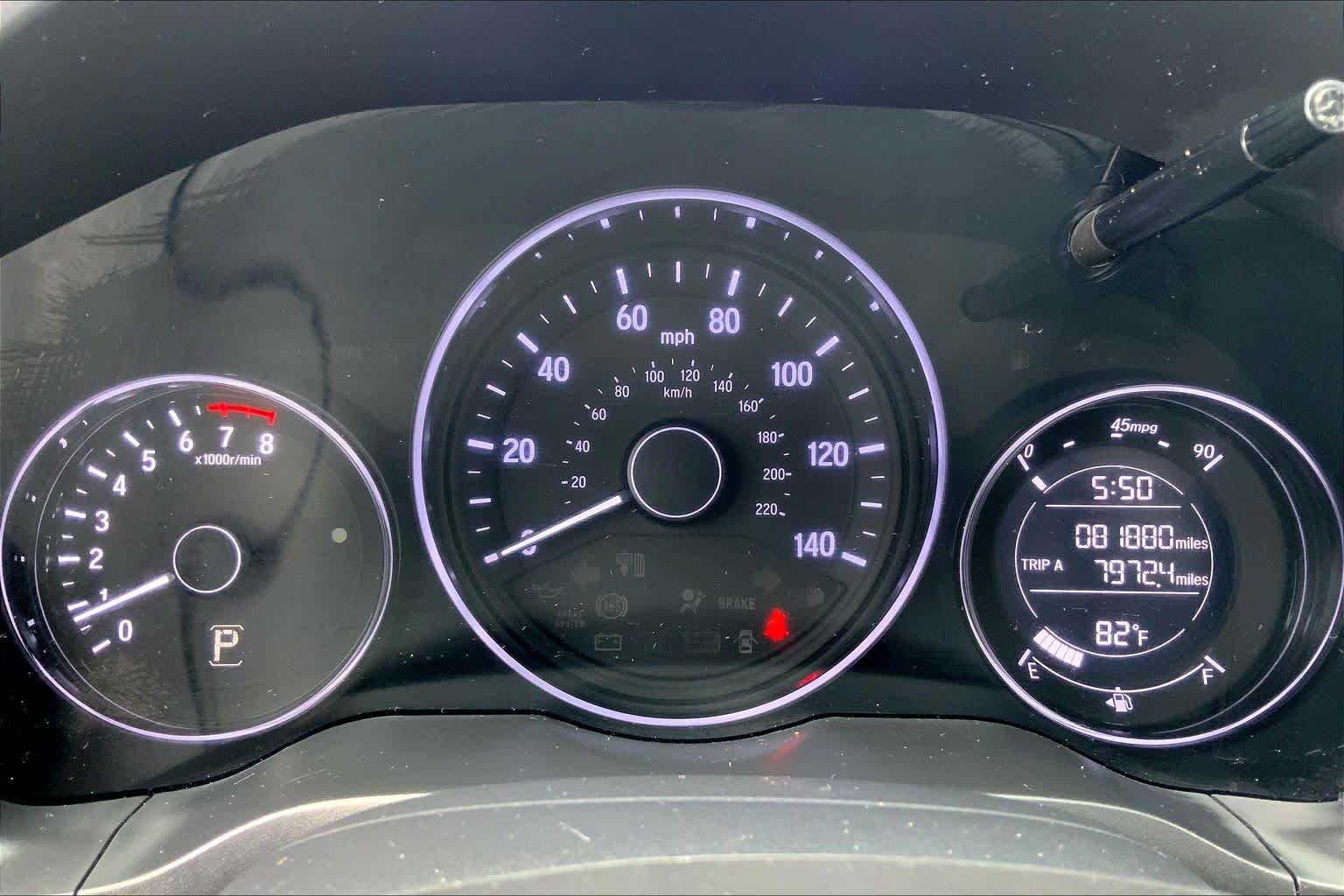 Used 2019 Crystal Black Pearl Honda LX image 25