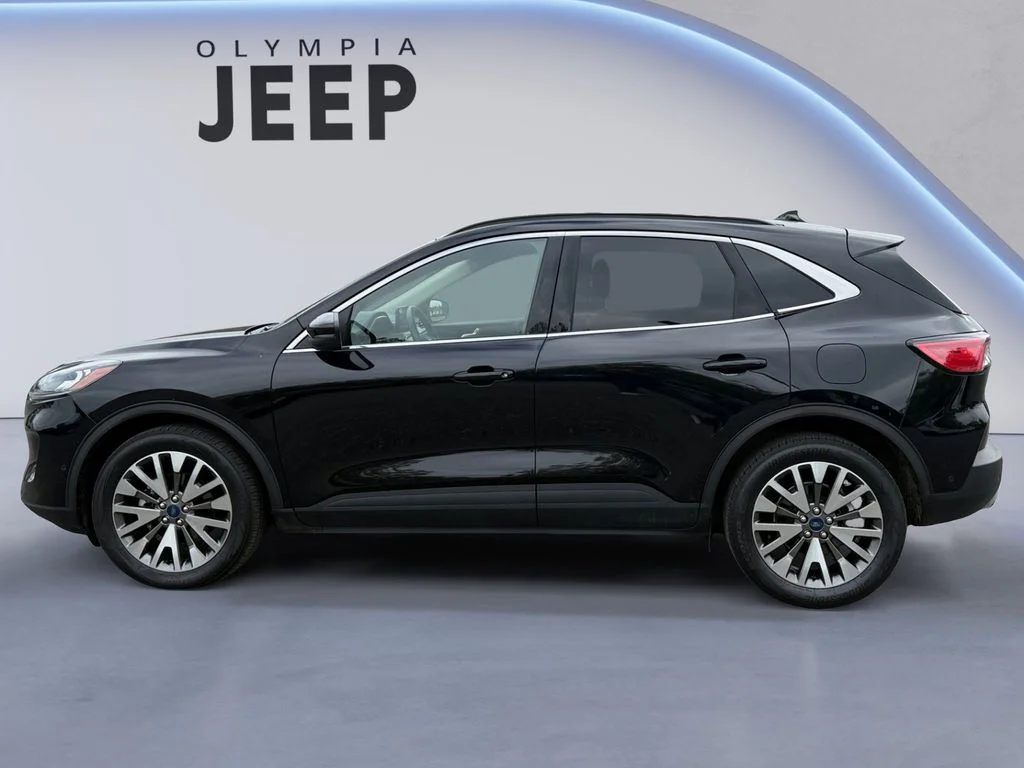Used 2020 Black Ford Titanium image 2