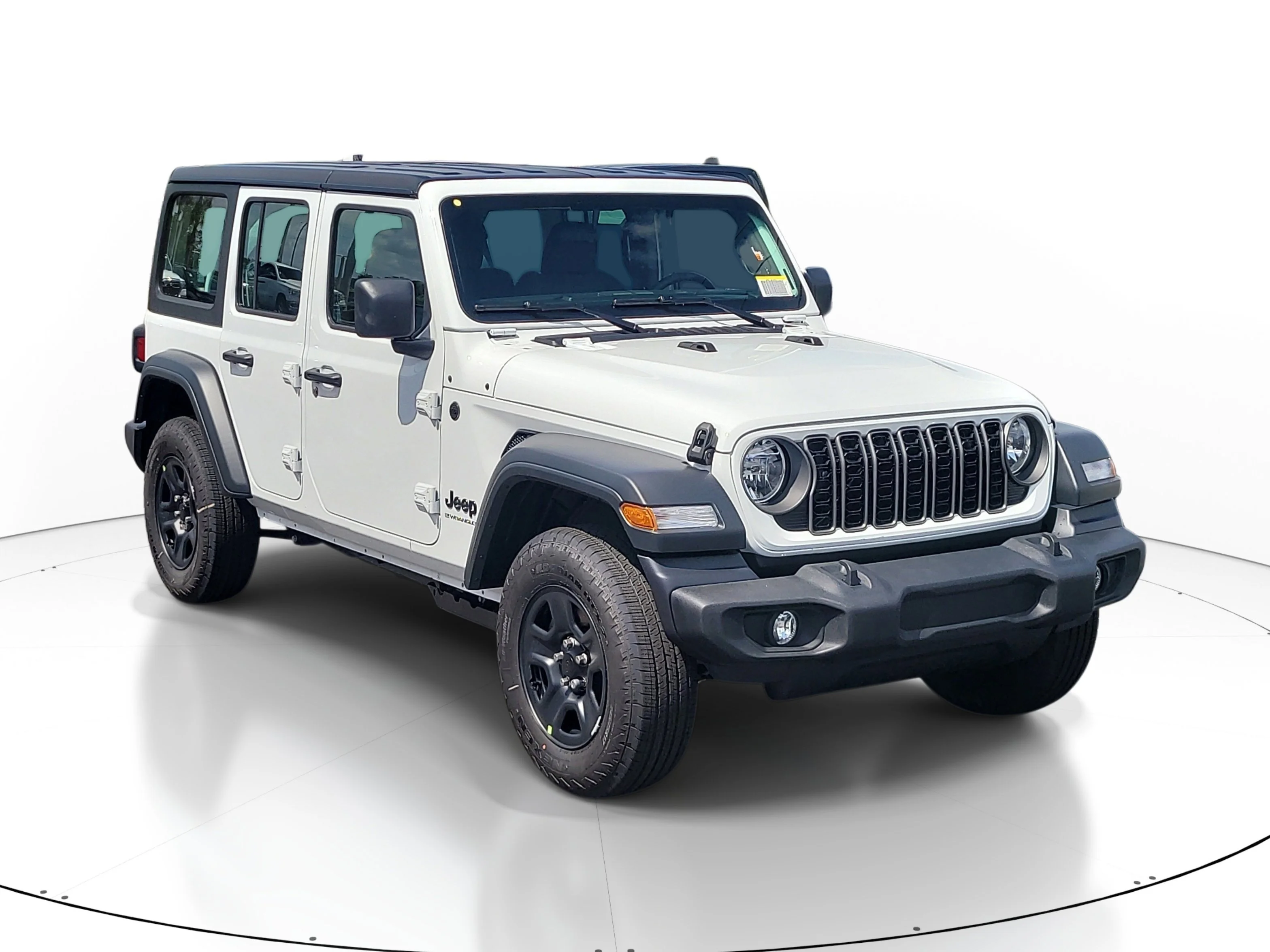 New 2026 Bright White Clearcoat Jeep Sport image 2