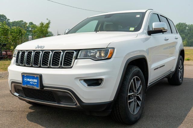 Used 2021 White Jeep Limited image 2