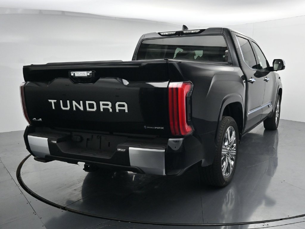 New 2026 Midnight Black Metallic Toyota Tundra Capstone image 6