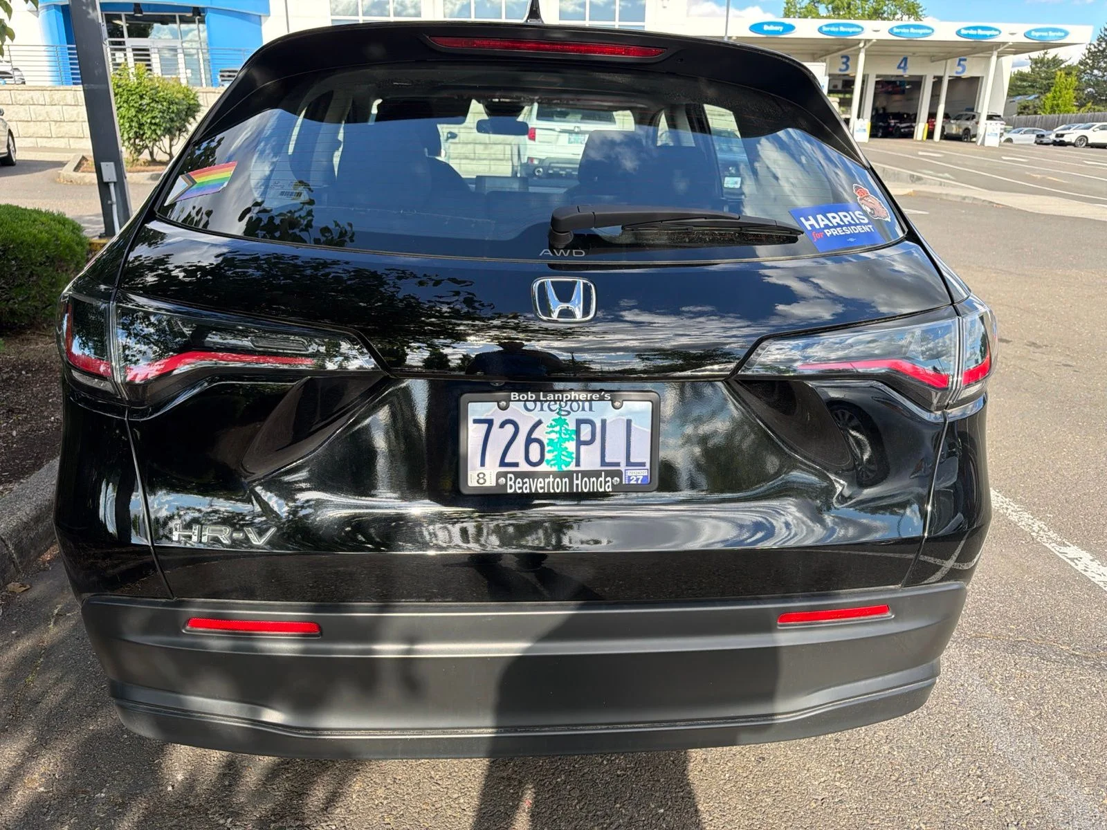 Used 2024 Crystal Black Pearl Honda LX image 5