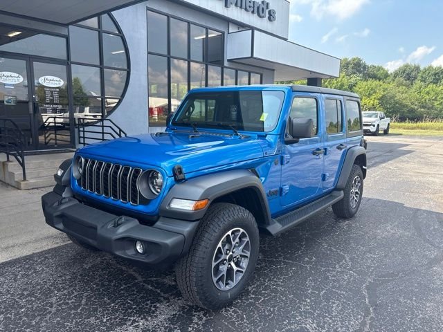 New 2026 Hydro Blue Pearl-Coat Exterior Paint Jeep Sport S image 2