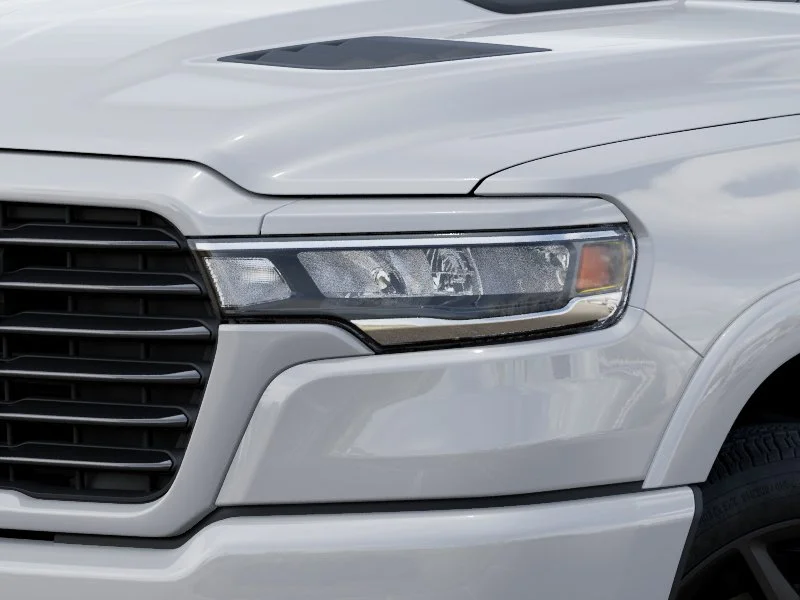New 2026 Bright White Clear-Coat Exterior Paint RAM Laramie image 36