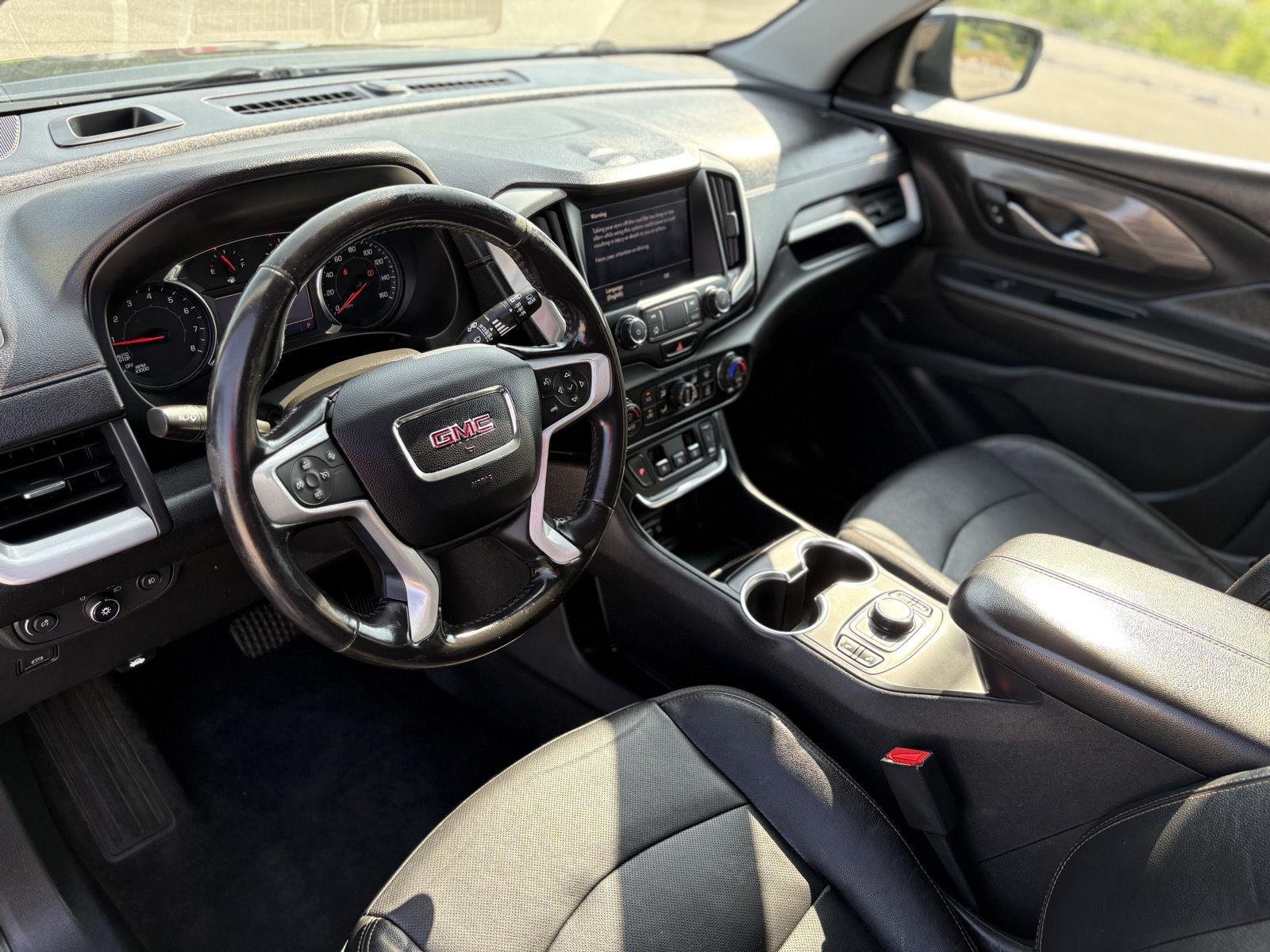 Used 2020 Ebony Twilight Metallic GMC SLT image 8