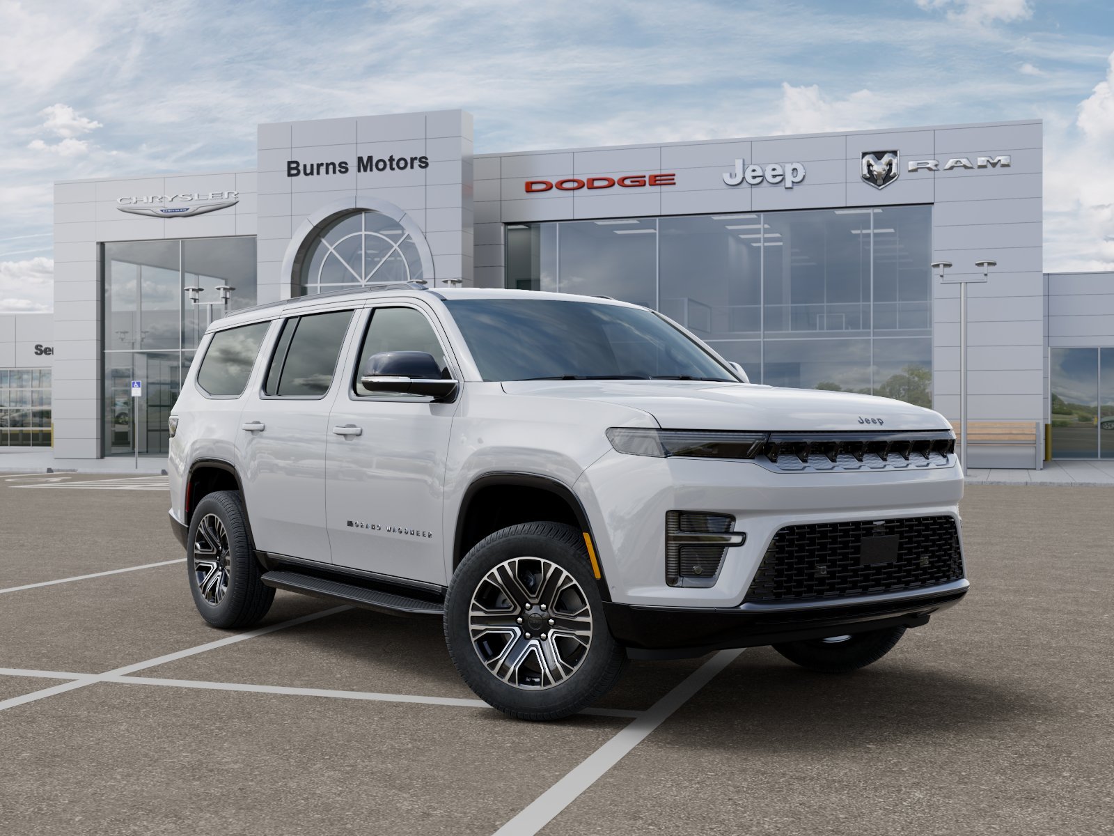 New 2026 Bright White Clear-Coat Exterior Paint Jeep 4x2 image 31