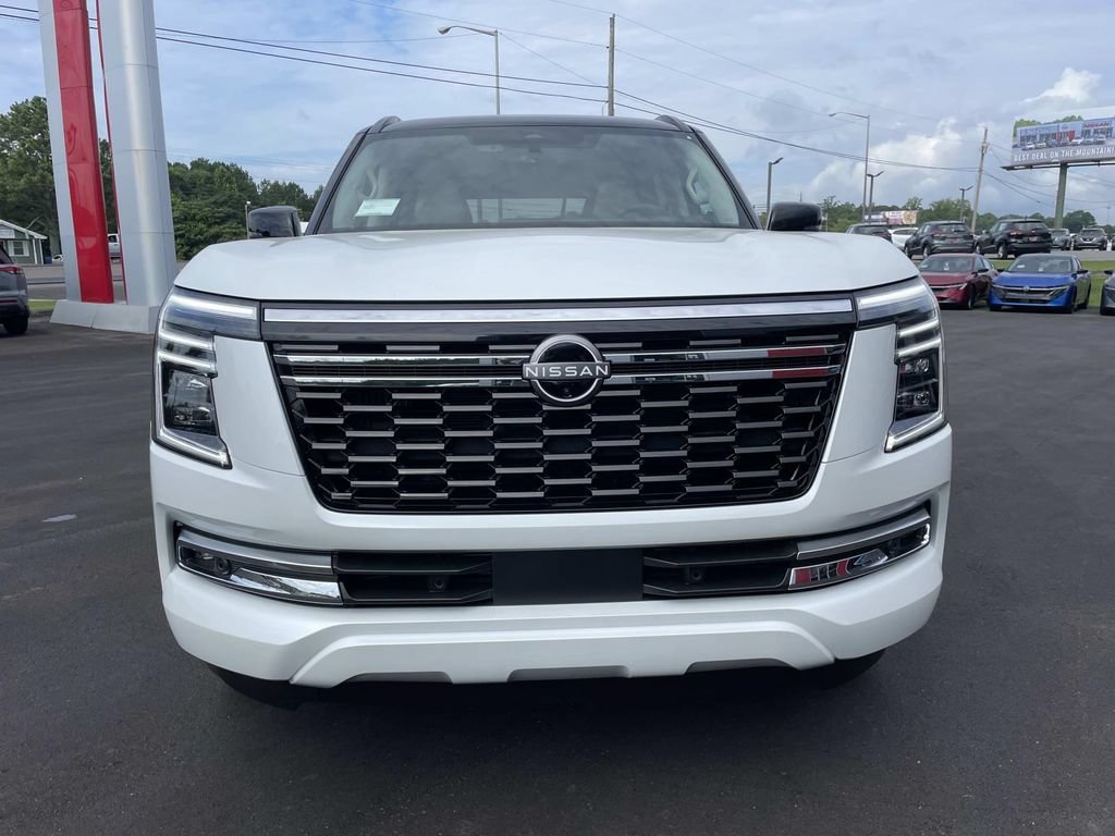 New 2026 Everest White TriCoat / Super Black Two-tone Nissan Platinum Reserve image 20