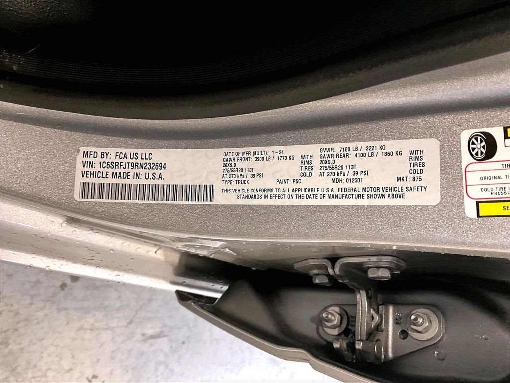 Used 2024 Silver Ram Laramie image 37
