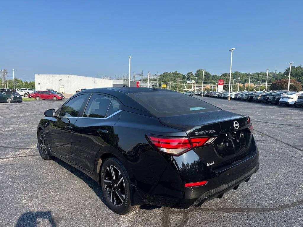Used 2025 Super Black Nissan SV image 6