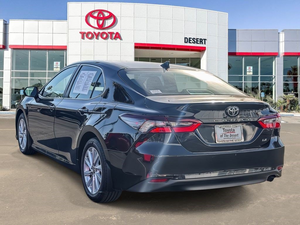 Certified Used 2024 Midnight Black Metallic Toyota LE image 4