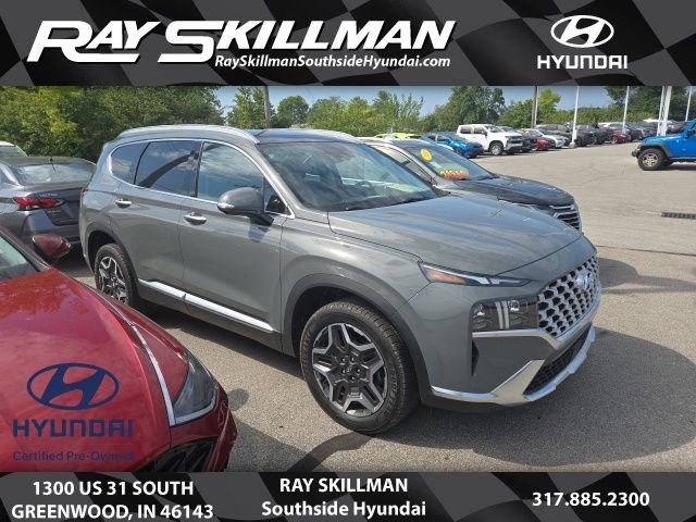 Certified Used 2023 Gray Hyundai Limited image 1