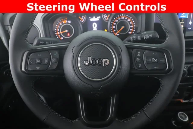 New 2026 Bright White Clear-Coat Exterior Paint Jeep Sport S image 21