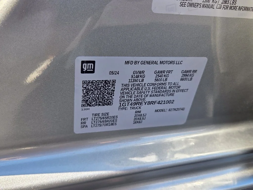 Used 2024 Sterling Metallic GMC Denali image 21