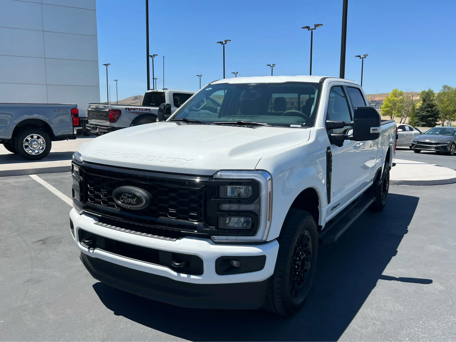 New 2026 Star White Metallic Tri-Coat Ford F-350® Lariat® image 2