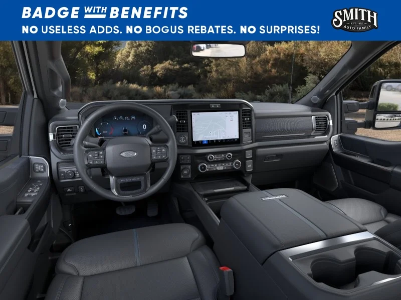 New 2026 Star White Metallic Tri-Coat Ford F-250® Platinum® image 10