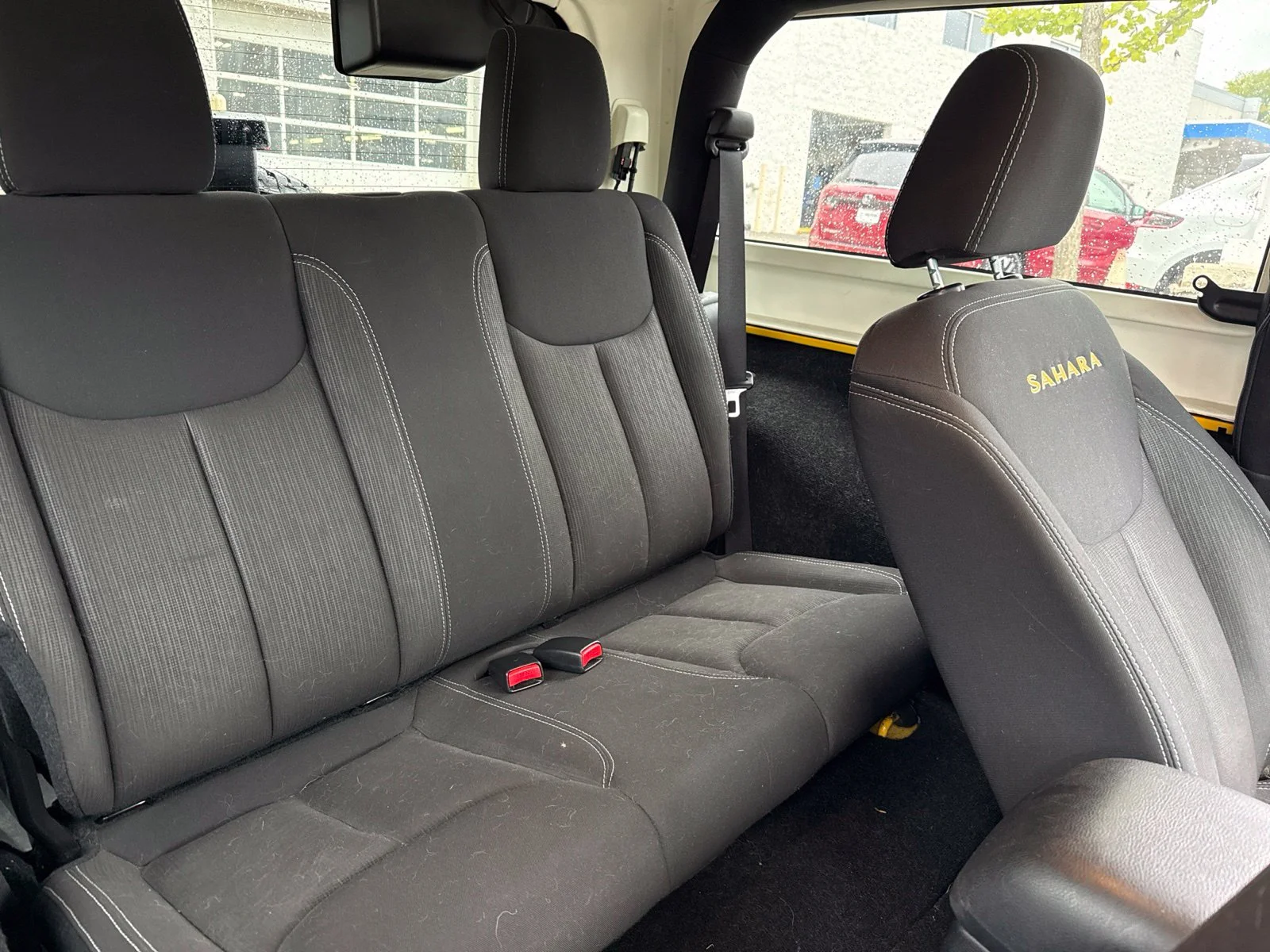 Used 2015 Baja Yellow Clearcoat Jeep Sahara image 16