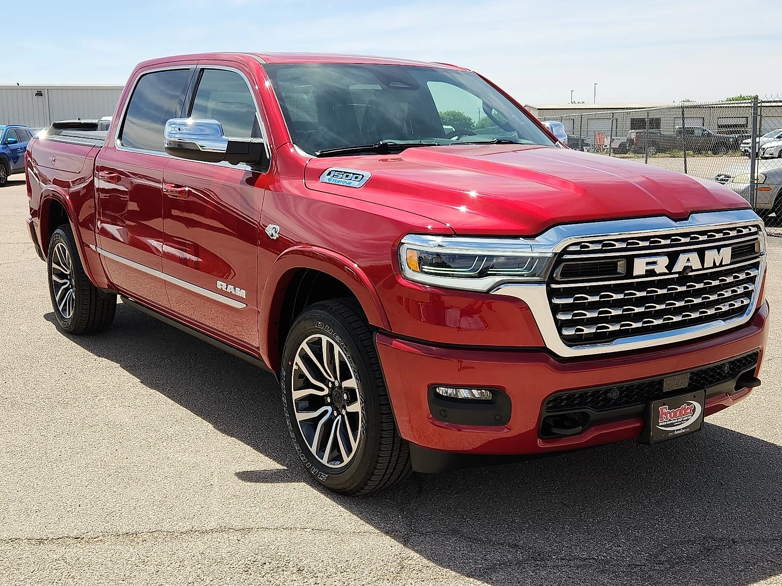 New 2026 Molten Red Pearl-Coat  Paint Ram LIMITED CREW CAB 4X4 5