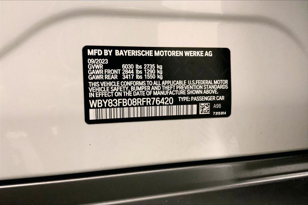 Certified Used 2024 Mineral White Metallic BMW  image 30