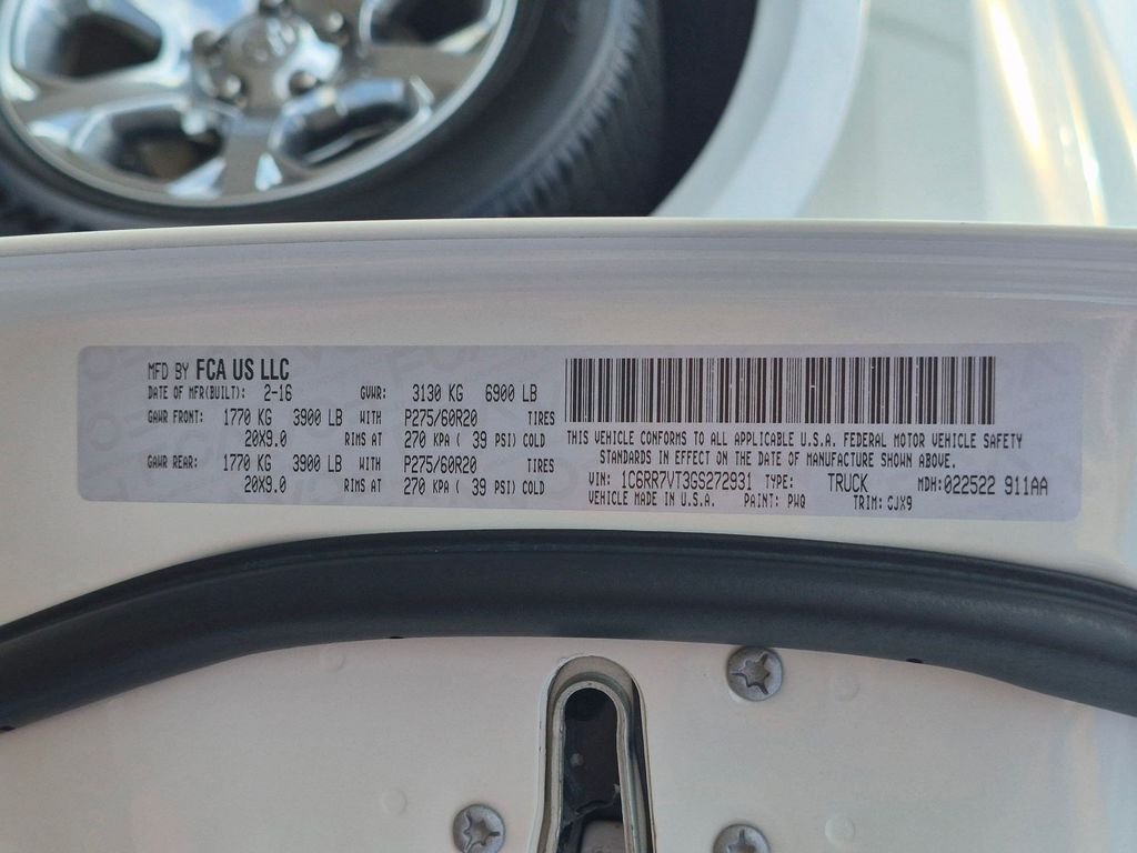 Used 2016 Pearl White Ram Laramie image 25