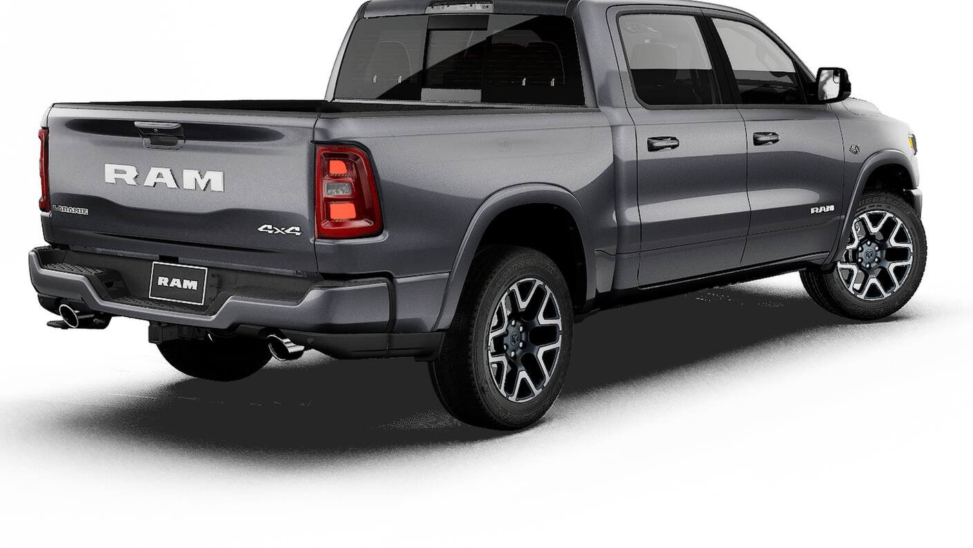 New 2027 Granite Crystal Metallic Clear-Coat Exterior Paint RAM LARAMIE image 2