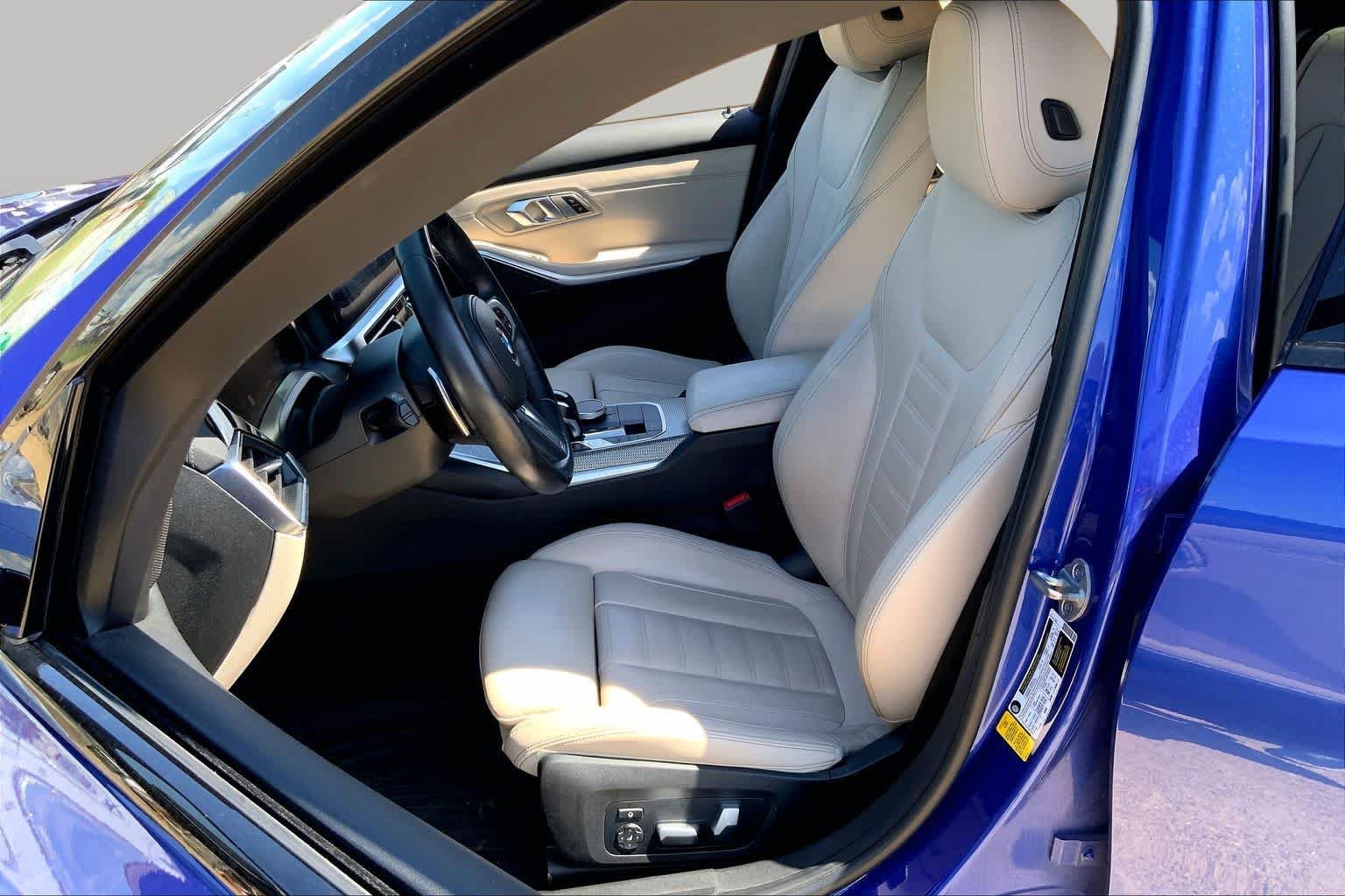 Certified Used 2021 Portimao Blue Metallic BMW 330i image 8