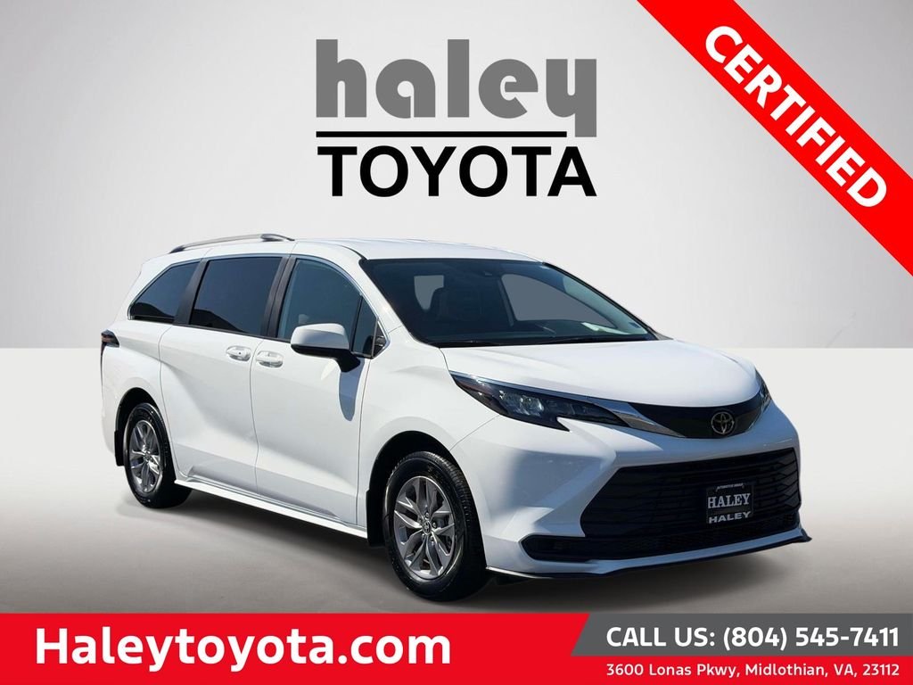 Certified Used 2026 White Toyota LE image 1