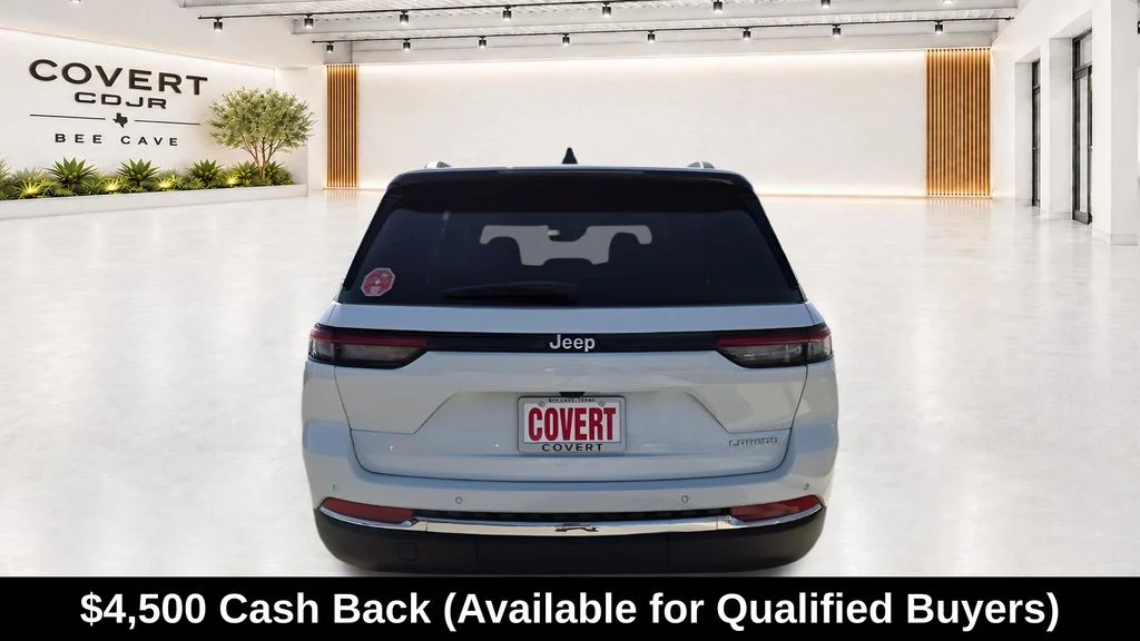 New 2026 Bright White Clear-Coat Exterior Paint Jeep Laredo X image 10
