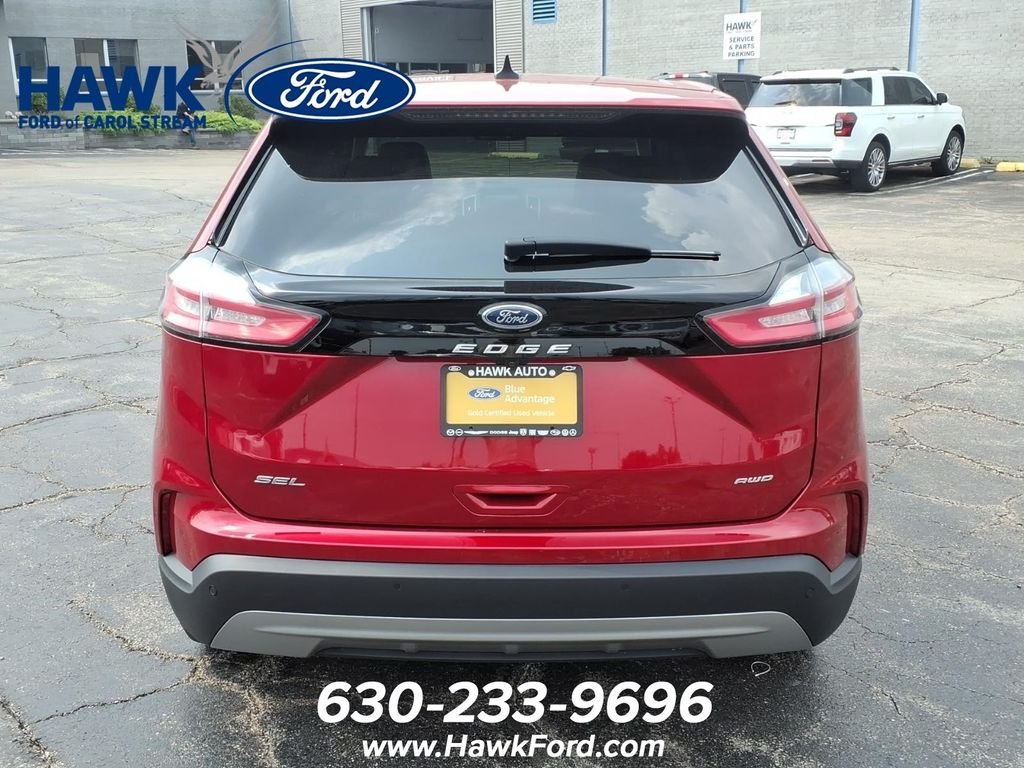 Used 2023 Red Ford SEL image 6