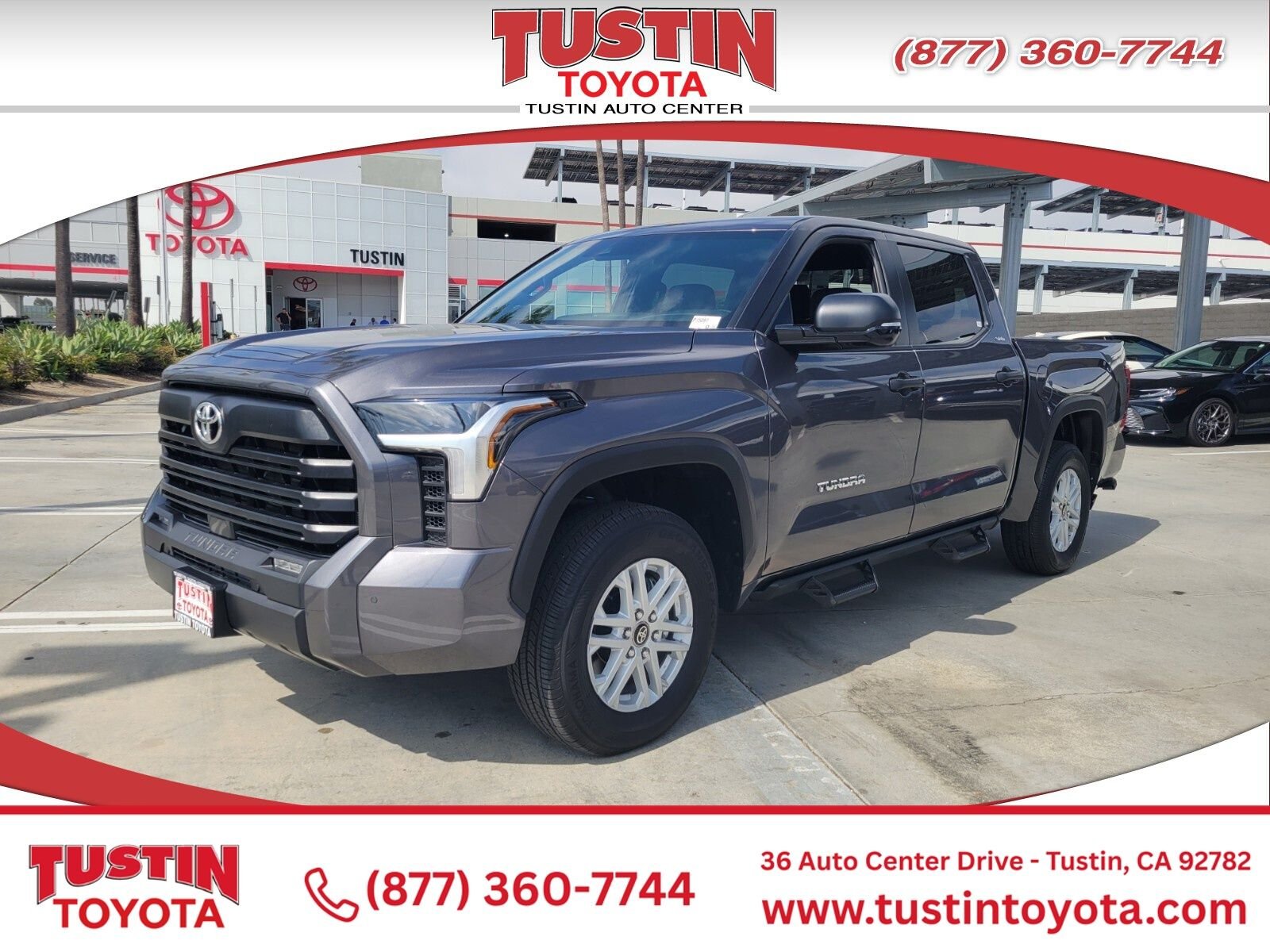 Certified Used 2025 Gray Toyota SR5 image 1