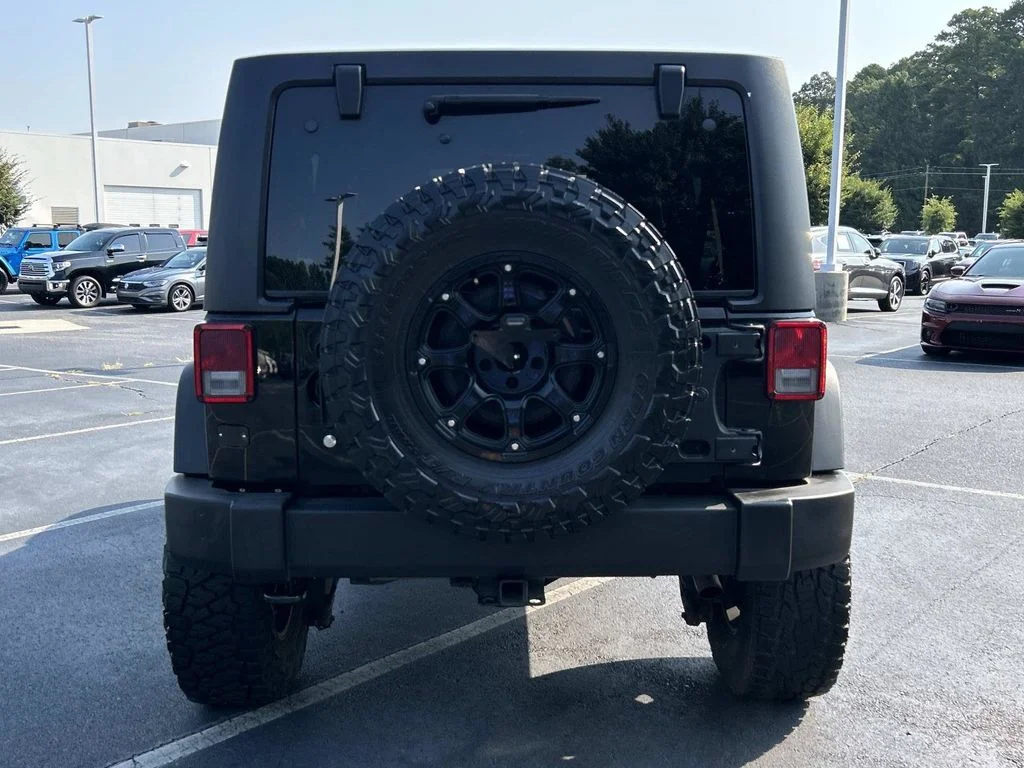 Used 2018 Black Jeep Unlimited Rubicon image 6