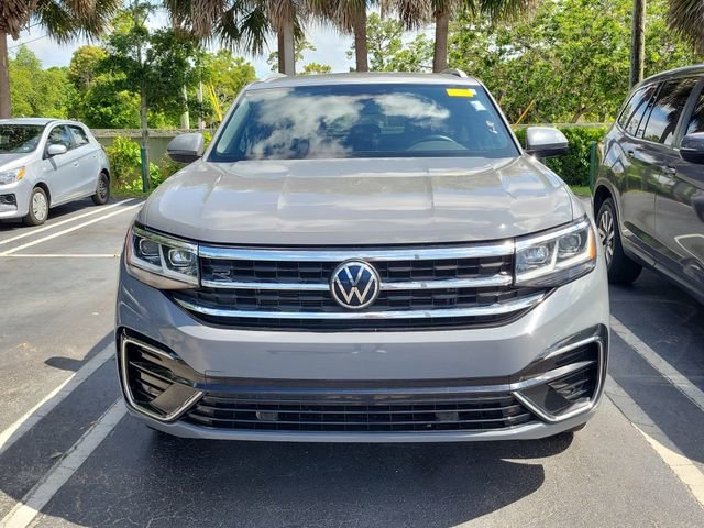 Used 2021 Gray Volkswagen 3.6L V6 SE w/Technology R-Line image 2