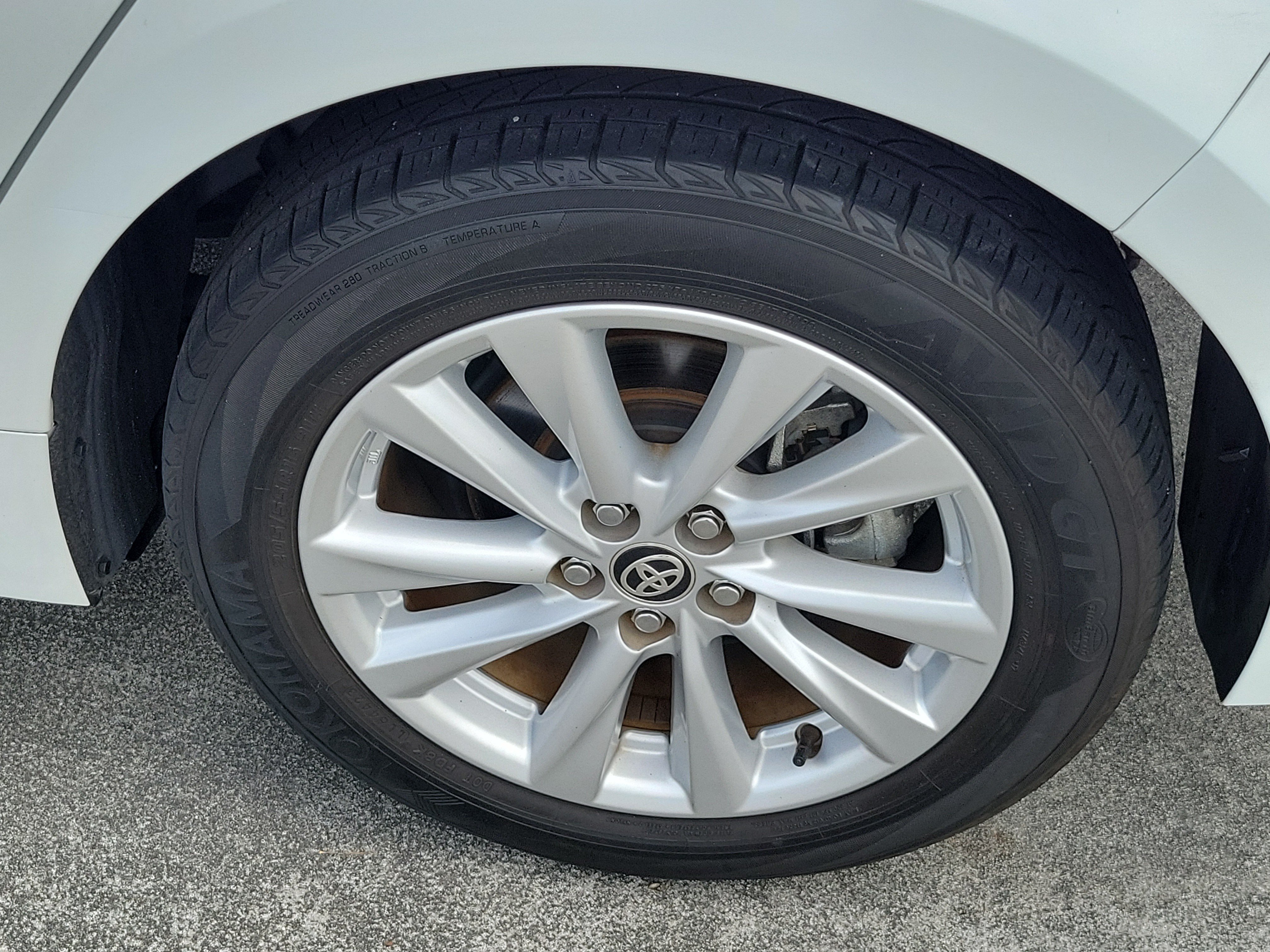 Used 2024 Midnight Black Metallic Toyota SE image 10