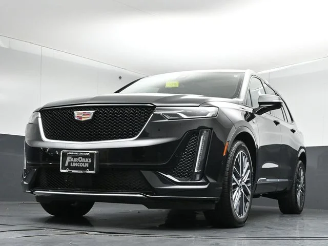 Certified Used 2025 Stellar Black Metallic Cadillac Sport image 39