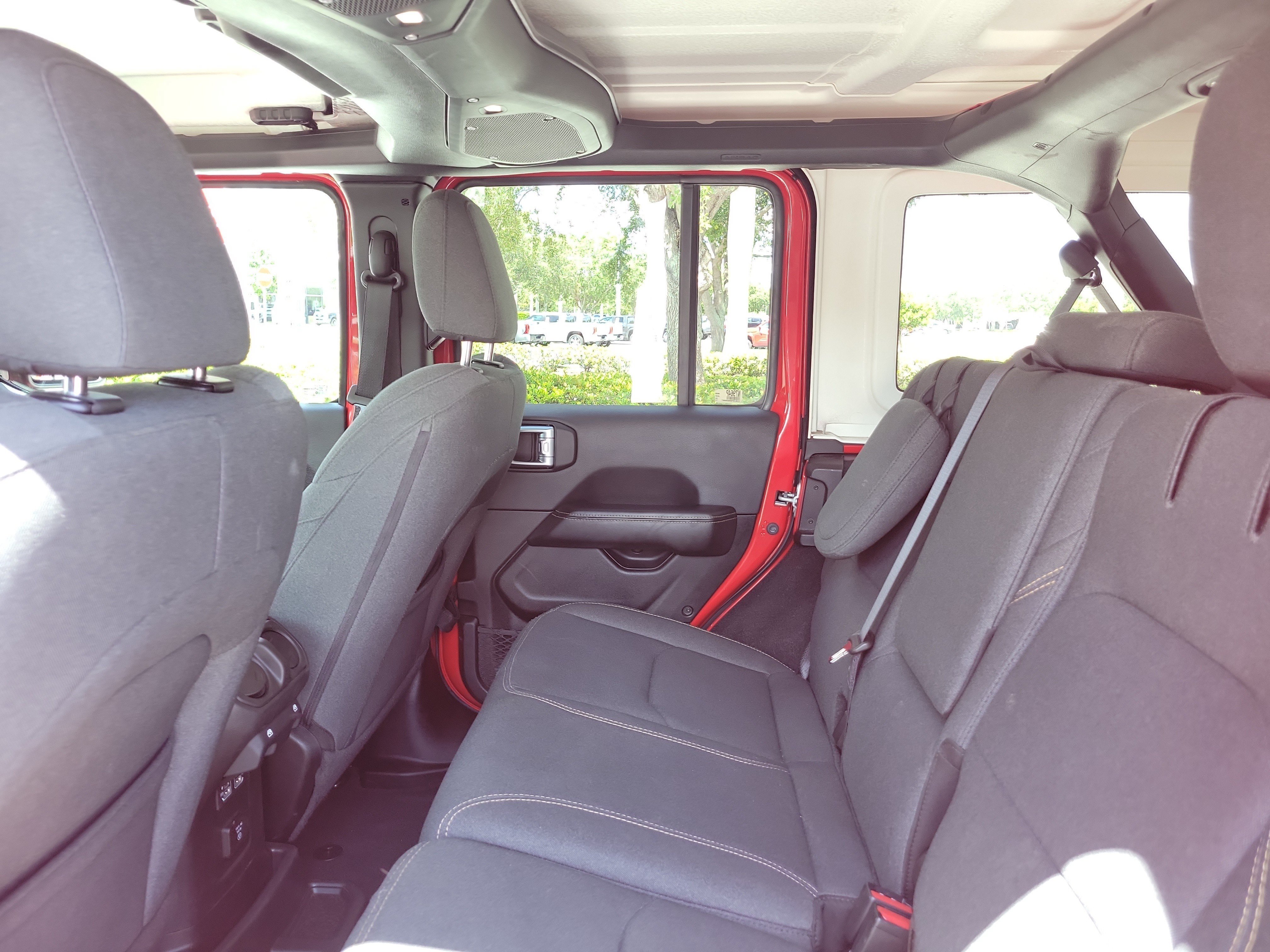 Used 2024 Firecracker Red Clearcoat Jeep Sahara image 15