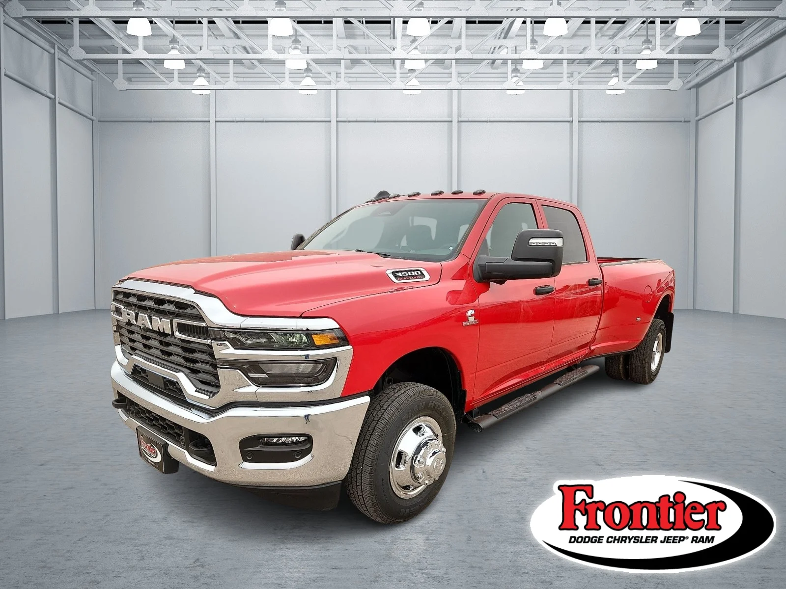 New 2026 Flame Red Clear-Coat  Paint Ram TRADESMAN CREW CAB 4X4 8
