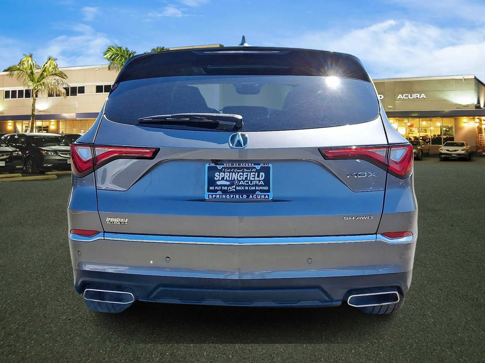 Certified Used 2023 Liquid Carbon Metallic Acura SH-AWD TECH image 6