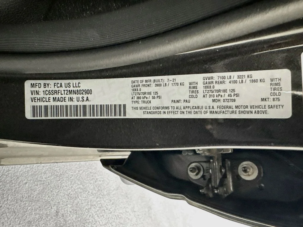 Used 2021 Gray Ram Rebel image 33