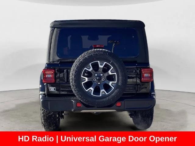 New 2026 Black Clearcoat Jeep 4-DOOR SAHARA image 5