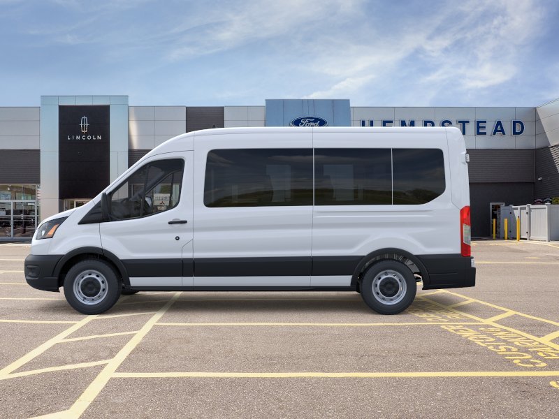 New 2026 Oxford White Ford Passenger Van XL image 3