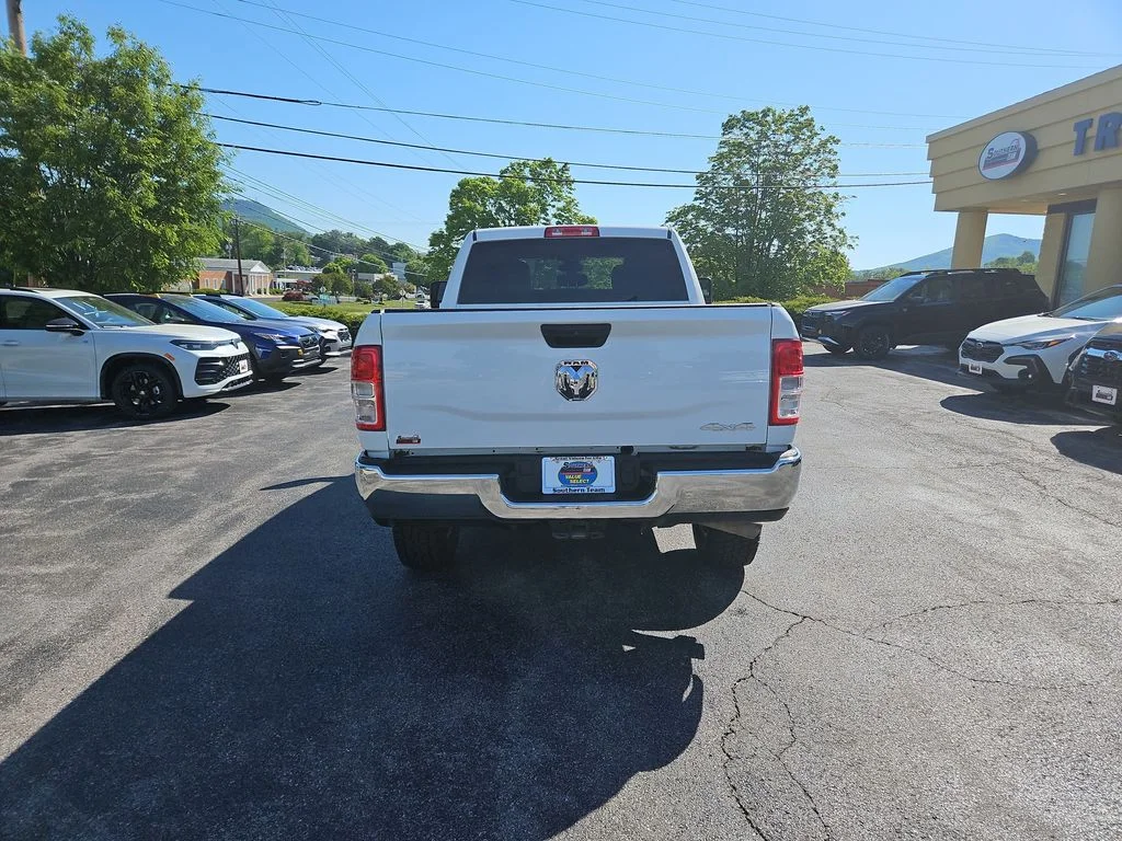 Used 2024 Bright White Clearcoat Ram Big Horn image 4