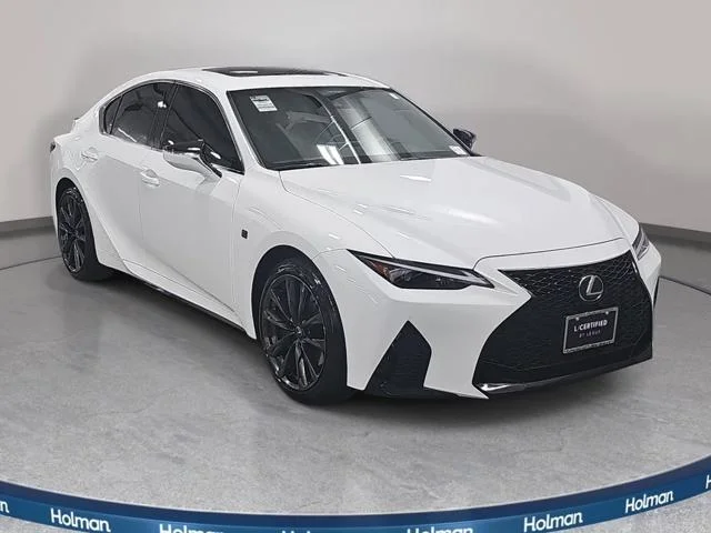 Certified Used 2024 WHITE NOVA GLASS FLAKE Lexus F SPORT DESIGN AWD image 4