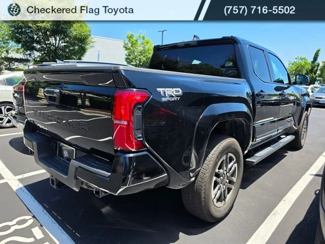 Used 2025 Black Toyota TRD Sport image 6