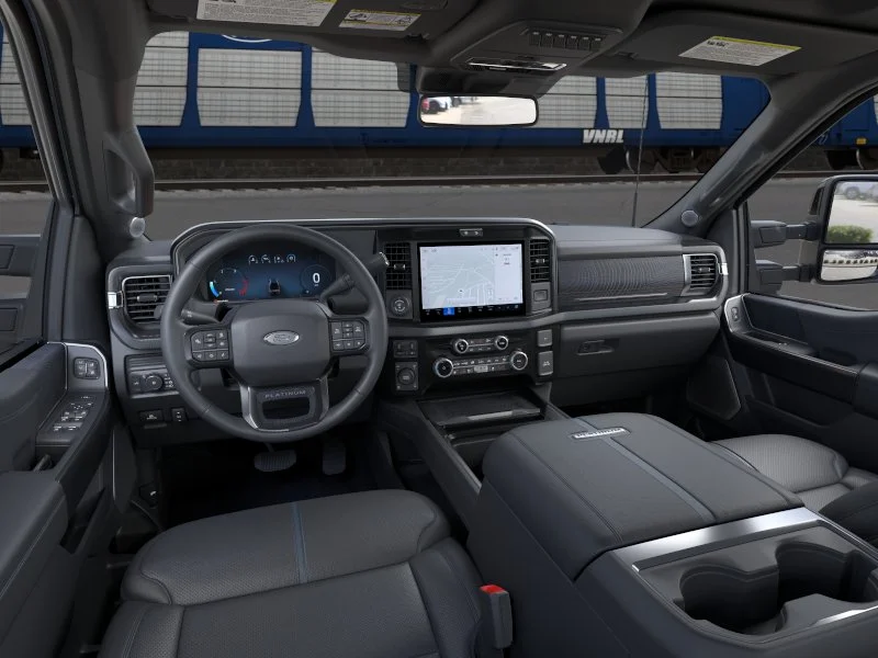 New 2026 Glacier Gray Metallic Tri-Coat Ford F-250® Platinum® image 9