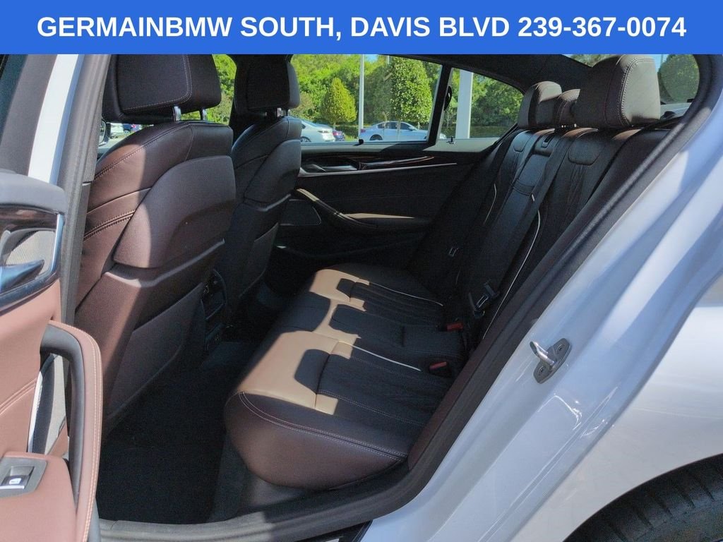 Certified Used 2023 White Metallic BMW 540i xDrive image 16