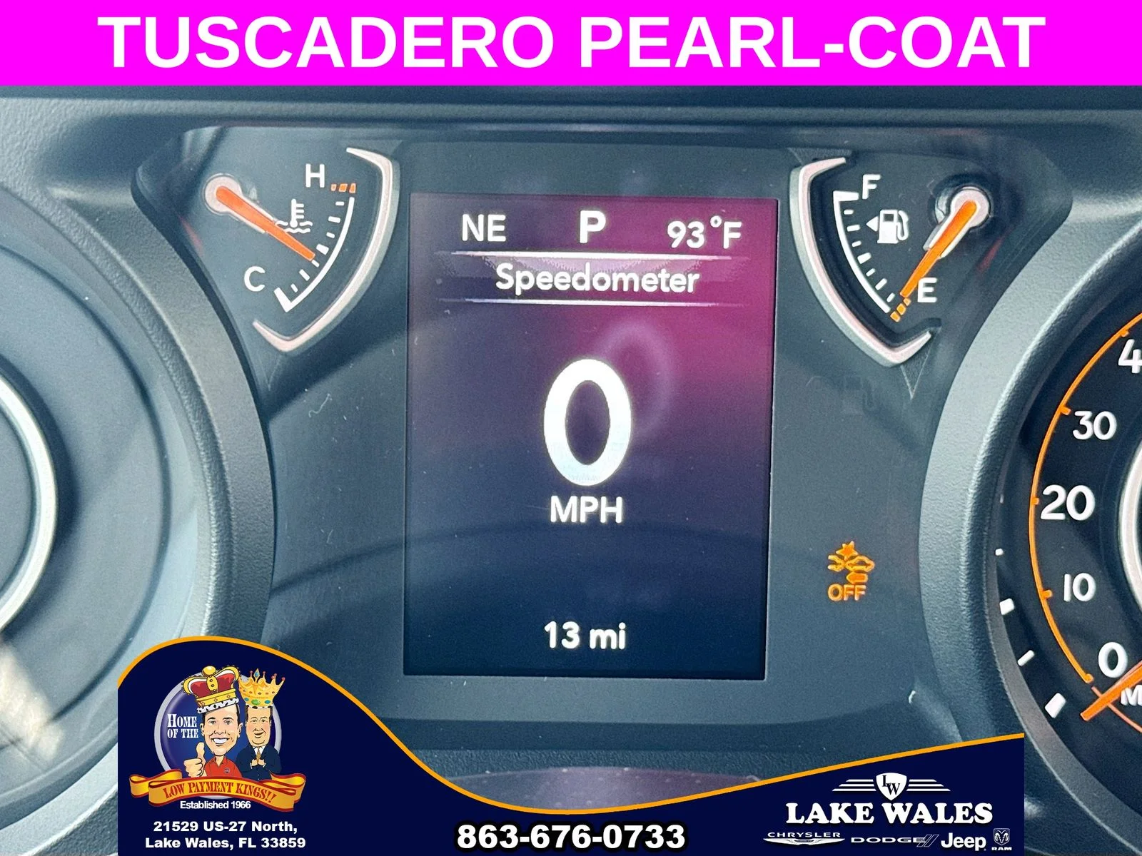 New 2026 Tuscadero Pearl-Coat Exterior Paint Jeep Sport S image 11