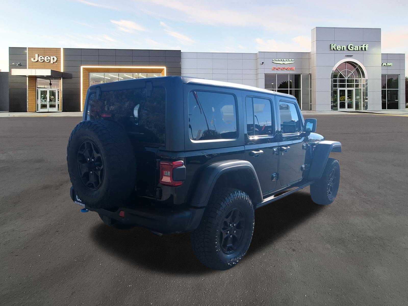 Used 2023 Black Clearcoat Jeep Rubicon 20th Anniversary image 4