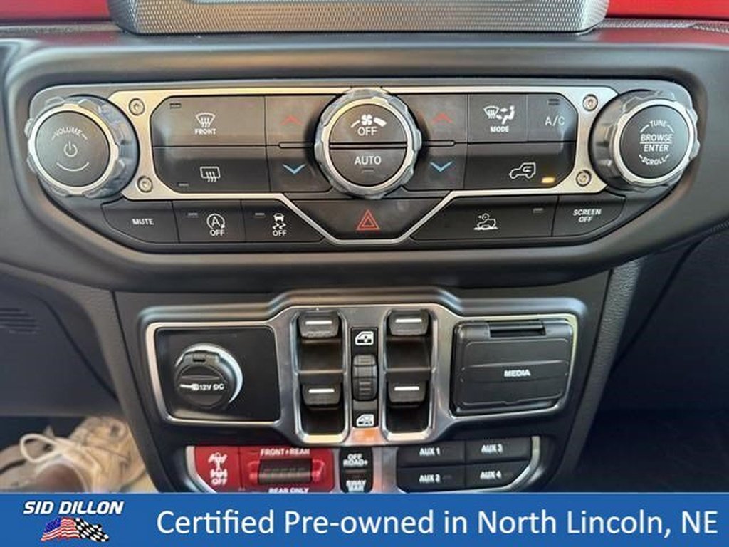 Used 2021 Black Clear Coat Jeep Rubicon image 17