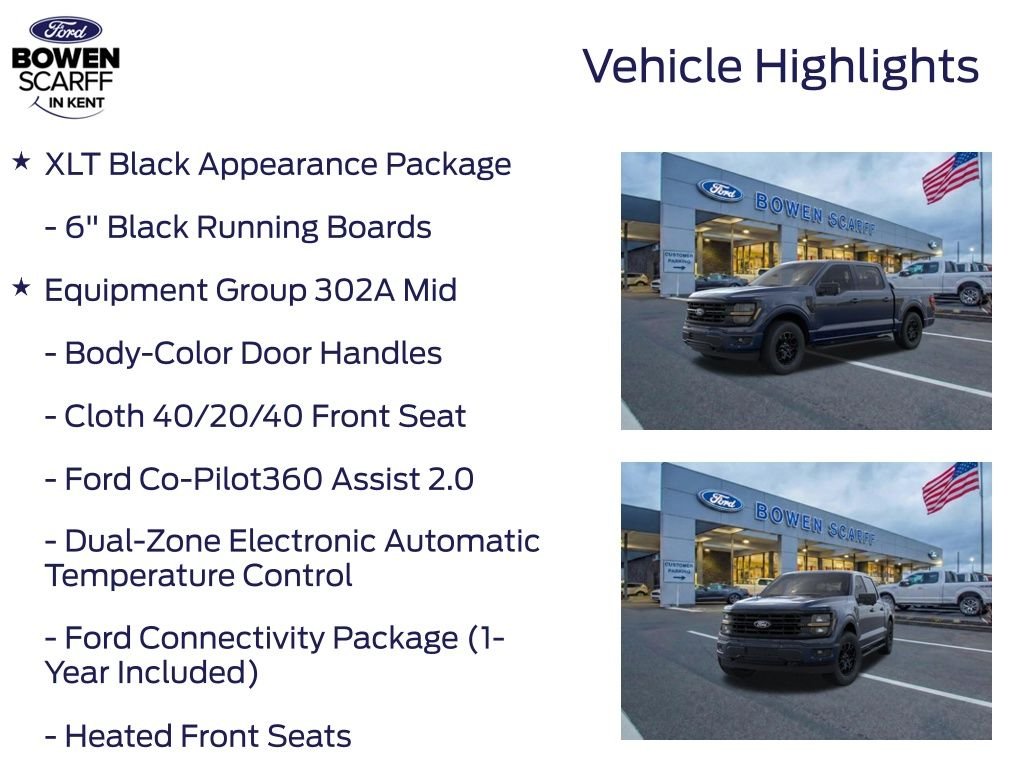 New 2026 Antimatter Blue Metallic Ford XLT image 9