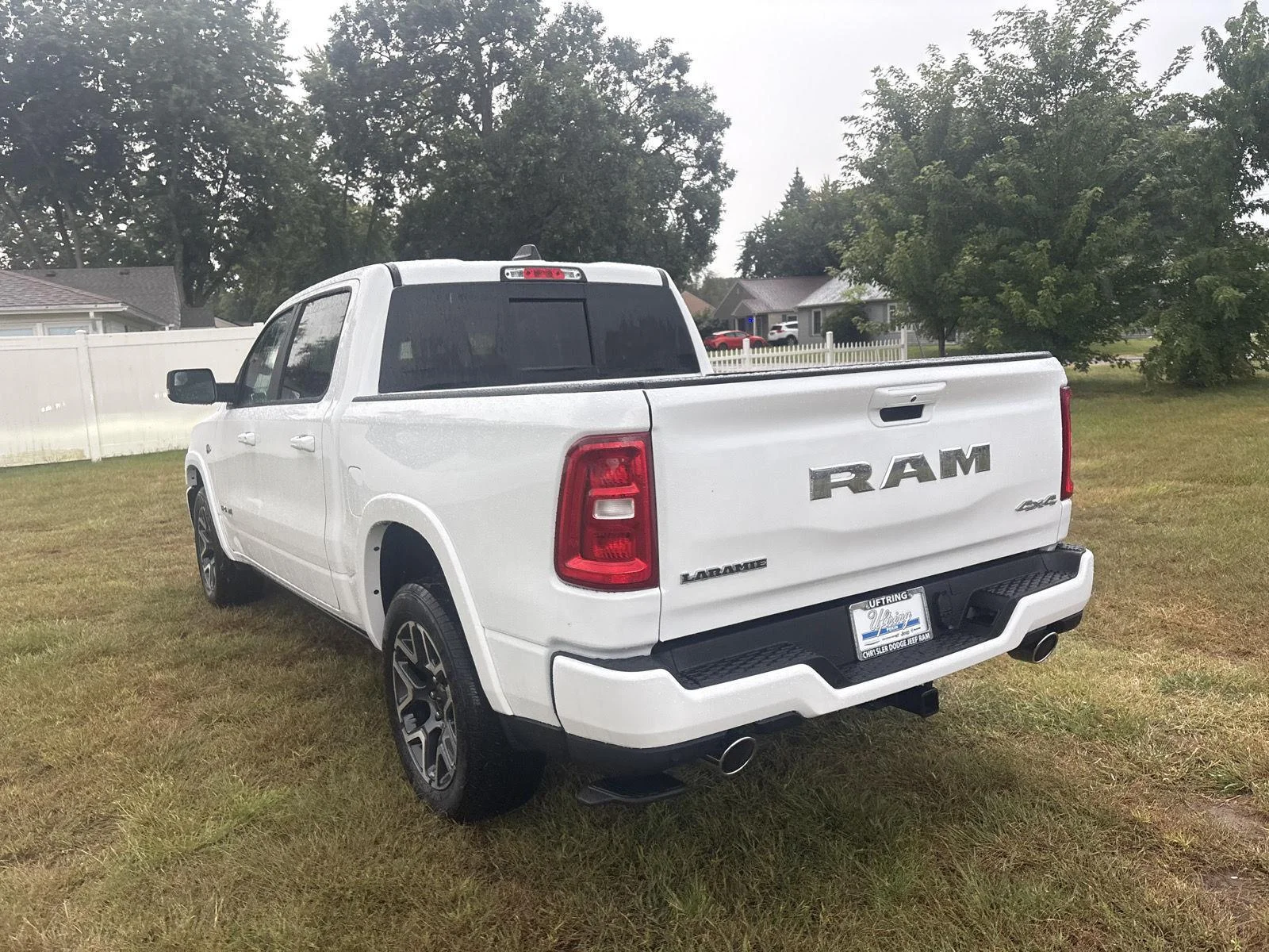 New 2026 Bright White Clearcoat Ram Laramie image 7